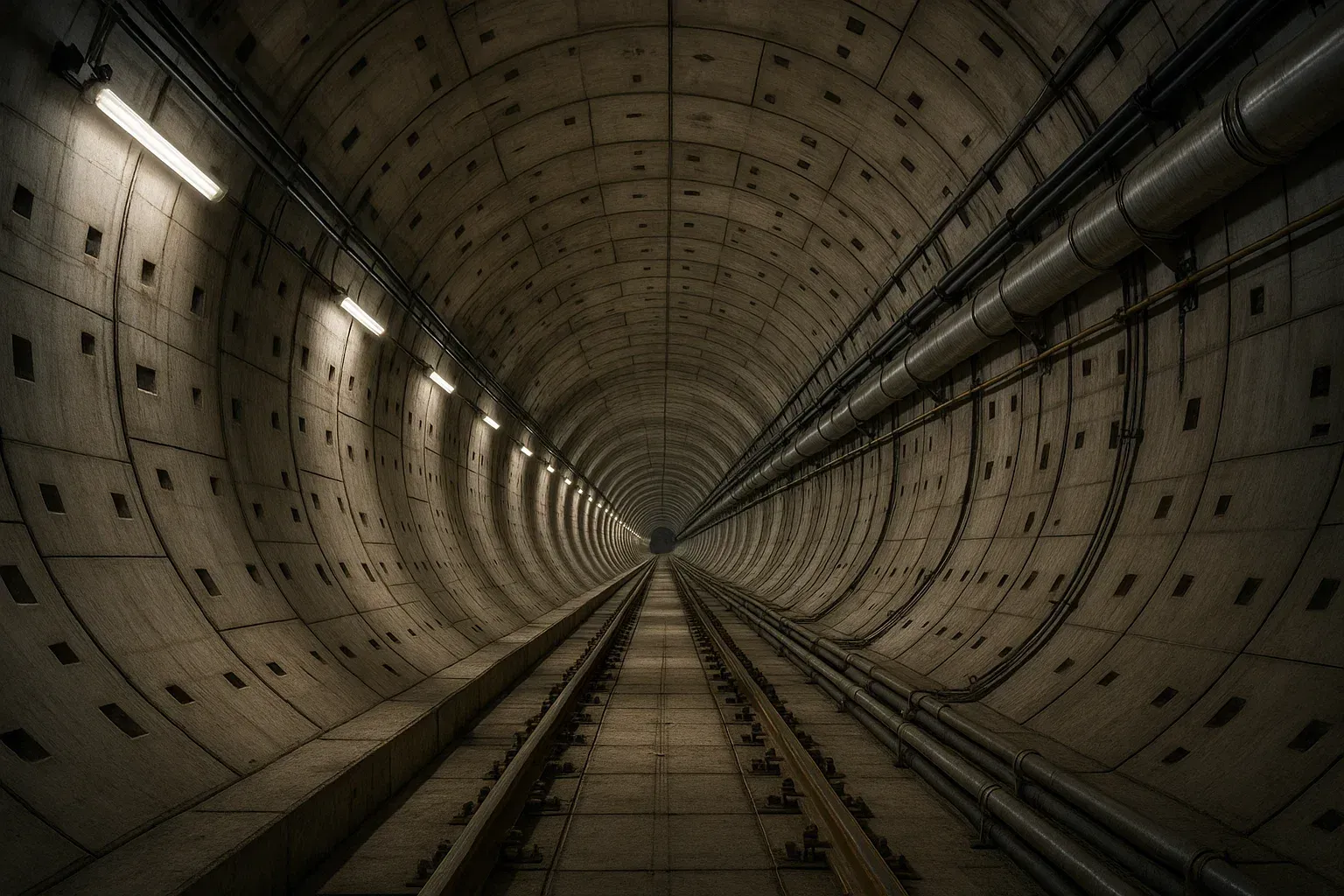 Underwater civil engineering diving support in pressurized tunnel infrastructure — TUF International
