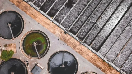 Water and wastewater utility diving contractor — TUF International treatment plant inspection